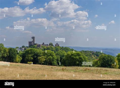 Ancient Castle Ruin Called Greifenstein In The Same Called German