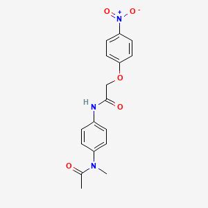 N Methyl N 4 4 Nitrophenoxy Acetyl Amino Phenyl Acetamide