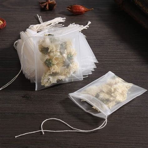 Amazon Disposable Empty Tea Bags Filter Bags For Loose Tea