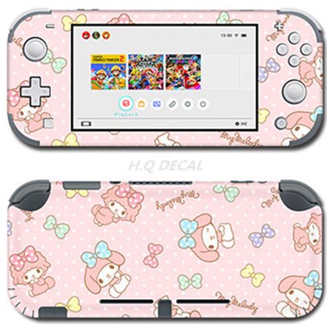 Cute Girl Nintendo Switch Lite Skin Full Wrap Vinyl Skin For Nintendo