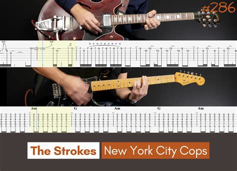 New York City Cops The Strokes Sparky Guitar