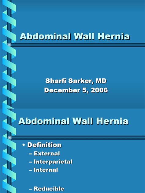 (PDF) Abdominal Wall Hernia - DOKUMEN.TIPS