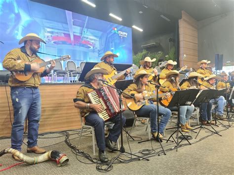 Itaipu Binacional On Twitter Grupo De Viola Caipira Canarinhos Da