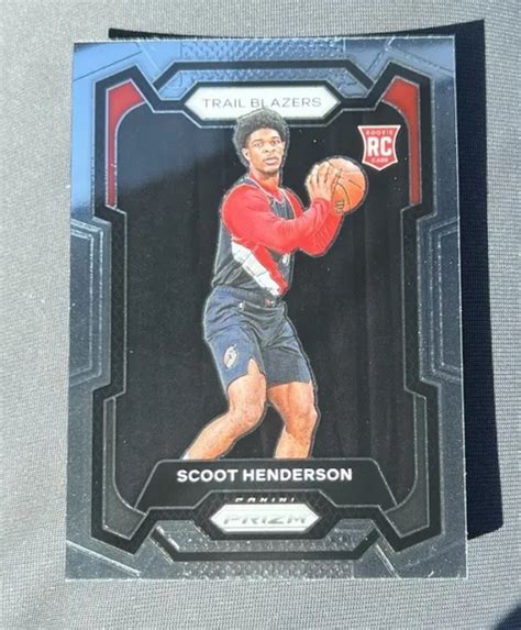 Panini Prizm Scoot Henderson Nba Rookie Card Base Rc