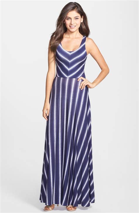 Felicity And Coco Stripe Scoop Neck Maxi Dress Nordstrom Exclusive