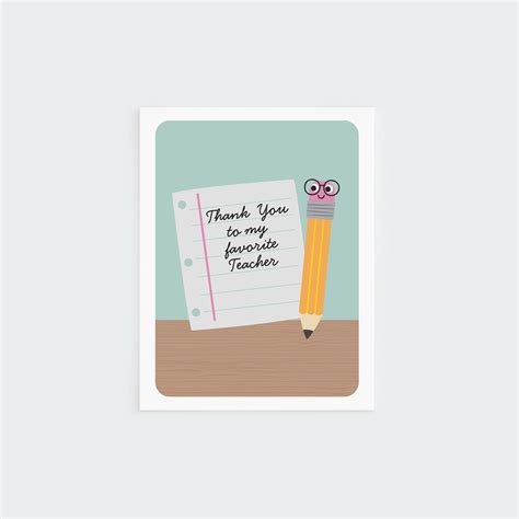 Teacher Appreciation Cards PRINTABLE - Etsy