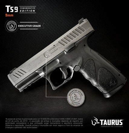 Pistola Taurus Ts Edi O Limitada Executive Grade Calibre Mm Na Arma