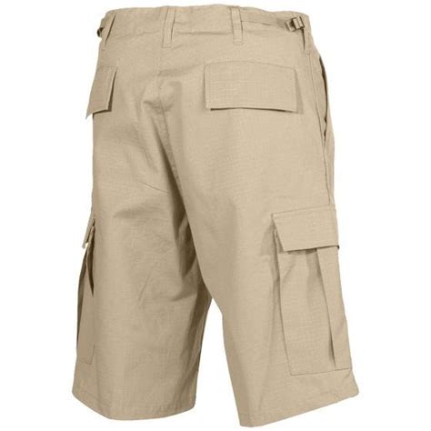 MFH US BDU Bermuda Shorts Ripstop Khaki