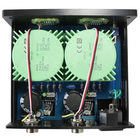 Alimentation Linéaire Régulée Double 2x 12V 1 25A 30W T V DAC2