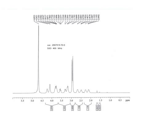 Bis Trifluoroacetic Acid 2007919 70 0 1H NMR Spectrum