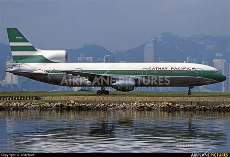 VR HOC Cathay Pacific Lockheed L 1011 1 Tristar At HKG Kai Tak Intl