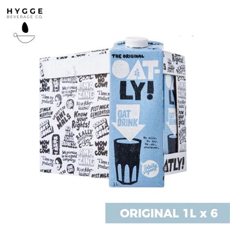 Oatly Oat Milk Original 1l 6pk Case Lazada Ph