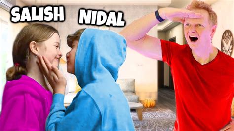 Salish And Nidal Kiss On Camera Jordan Matter Is Mad Youtube