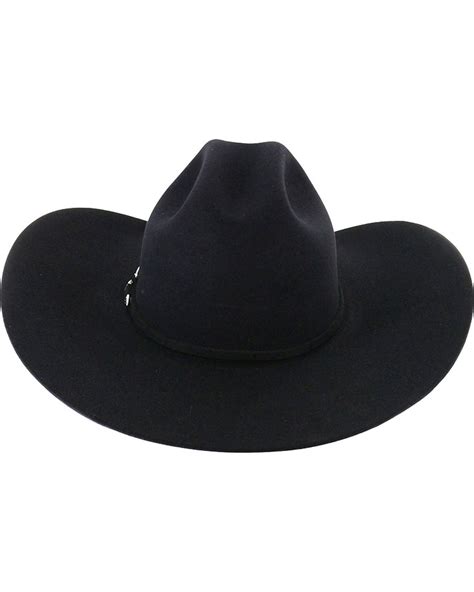 Rodeo King 7x Black Felt Cowboy Hat Country Outfitter