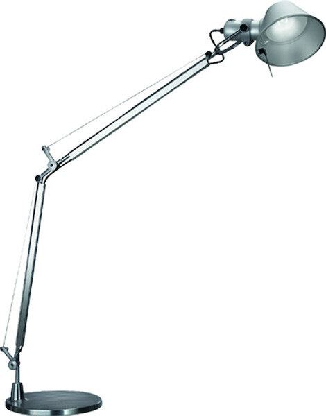 Artemide LED Tischleuchte Tolomeo Micro Body 8W mit Tischfuß aluminiu