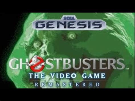 Ghostbusters Game Special Edition Sega Genesis Mega Drive Qol Rom