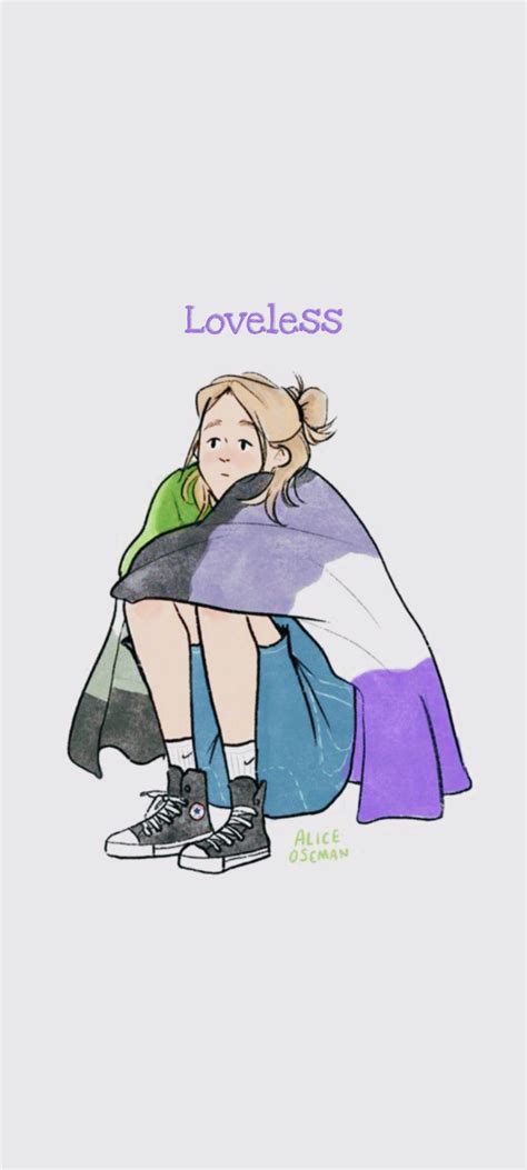 Queer Books Alice Book Ace Pride Fanart Loveless Fan Book Doja Cat Book Fandoms Cute Gay