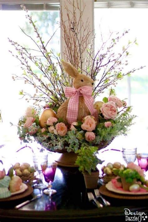 50 Unusual Easter Centerpieces Table Decor Ideas Spring Easter Decor