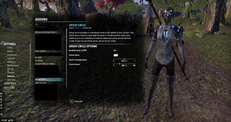 Group Circle Raid Mods Elder Scrolls Online Addons