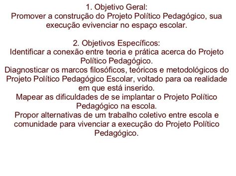 Projeto PolÍtico PedagÓgico