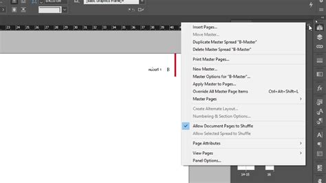 Indesign Masterpage Youtube