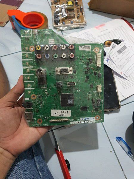 Jual MESIN TV LED MOBO MOTHERBOARD MB MAINBOARD SHARP LC