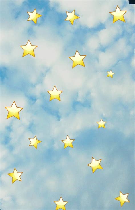 There Are Many Stars Flying In The Sky