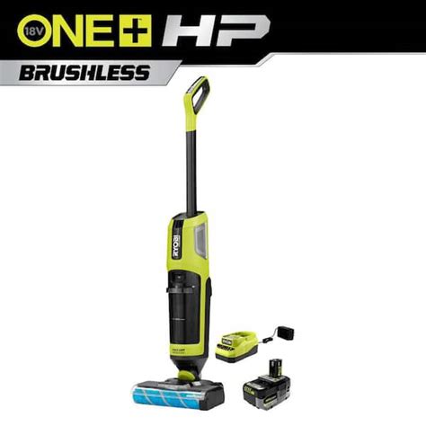 Ryobi One Hp 18v Brushless Cordless Wet Dry Stick Mop And Vacuum Kit