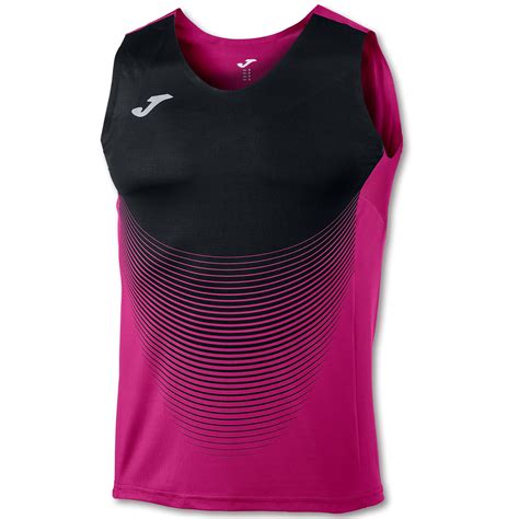 Camiseta Sin Mangas Hombre Elite Vi Rosa Negro