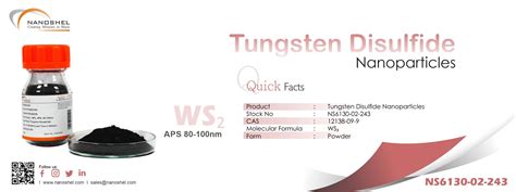 Nano Tungsten Disulfide Powder Less Price Fast Delivery