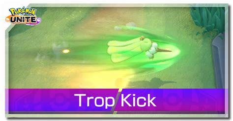 Trop Kick Tsareena Move Effect And Cooldown Pokemon Unitegame