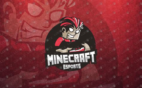 Minecraft Gamer Logo | Minecraft Gamer Mascot Logo - Lobotz LTD