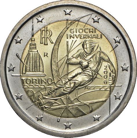 2 Euros 2006 Winter Olympics Turin Italy Numista