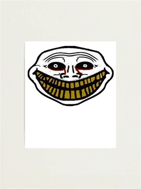 Lámina fotográfica «Trollge Face Creepy Meme» de TheGreaterTimes ...