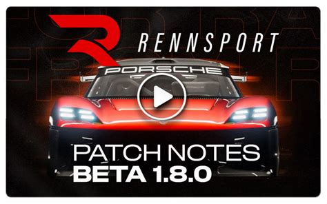 Rennsport Beta Update V180 New Features And New Car Bsimracing