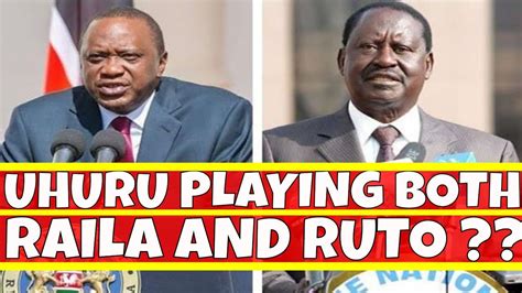 Handshake Politics Who Is Uhuru Kenyatta Playing Between Raila Odinga