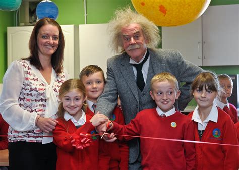 Einstein Official Opens New Science Lab At Evelyn Primar Flickr