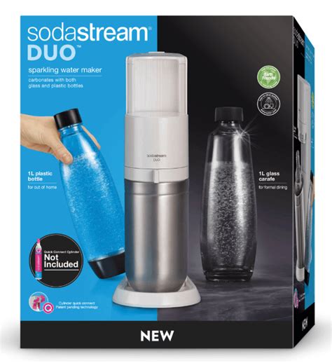 SodaStream Duo Replacement Glass 1L Bottles in the US? : r/SodaStream