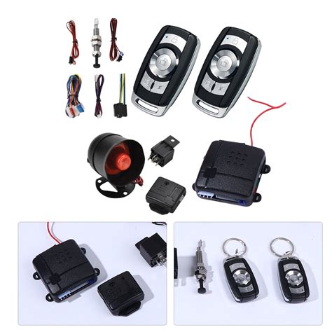 Car Alarm System, Security Antitheft Alarm Systems with Keyless Entry ...