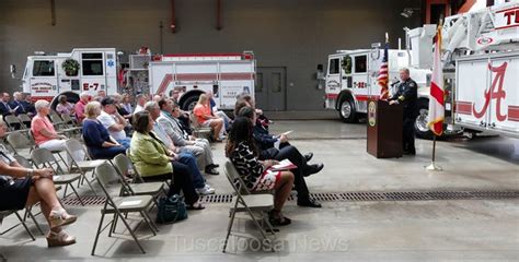 Tuscaloosa Fire Dedicates New Trucks