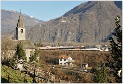 Ein Sbb Etr Erreicht Als Ec Von Milano Nach Gen Ve Domodossola