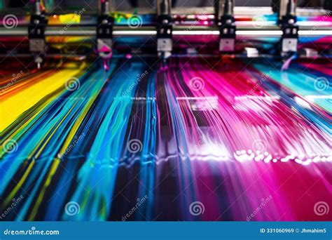 CMYK Printing Process Stock Illustration Illustration Of Closeup