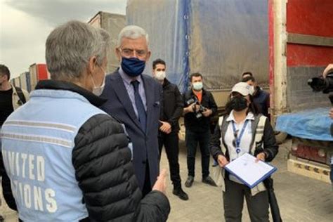 Assembly President Visits Cross Border Humanitarian Operations For