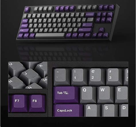 Buy Leopold Fc R Pd Grey Purple Keys High End Mechanical Keyboard