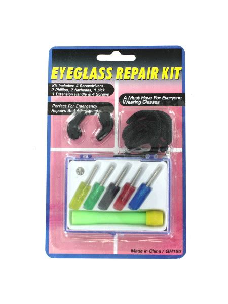 Eyeglass Repair Kit with Case