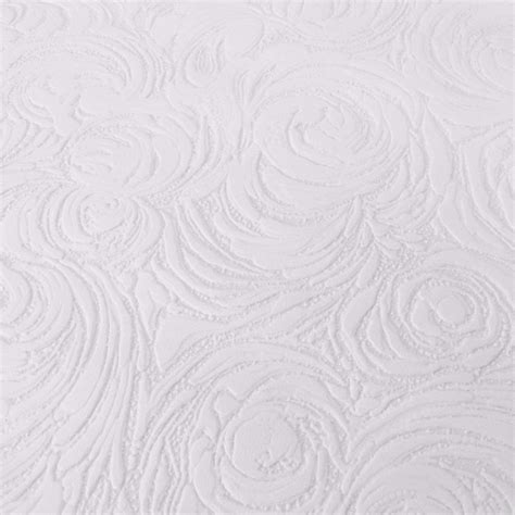 AS Creation Swirl Textured Thick Blown Vinyl Wallpaper White 2613 11