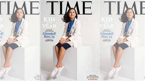 TIME magazine names 15-year-old Indian-American Gitanjali Rao as first ...