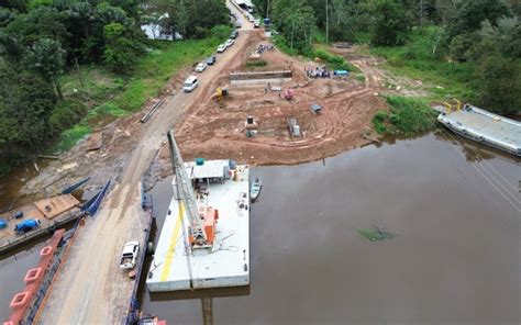 DNIT inspeciona reconstrução das pontes na BR 319 após desabamento