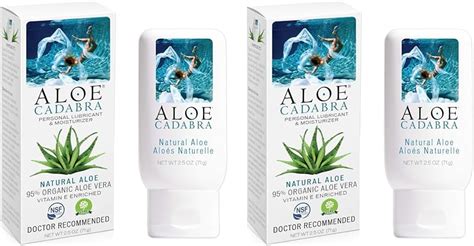 Aloe Cadabra Organic Water Based Personal Lubricant And Natural Vaginal Moisturizer