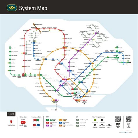 Singapore MRT Map | Land Transport Guru